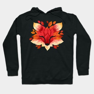 Fox of leaves Hoodie